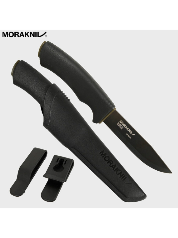 MORAKNIV NÓŻ BUSHCRAFT 12490 STAL WĘGLOWA CZARNY