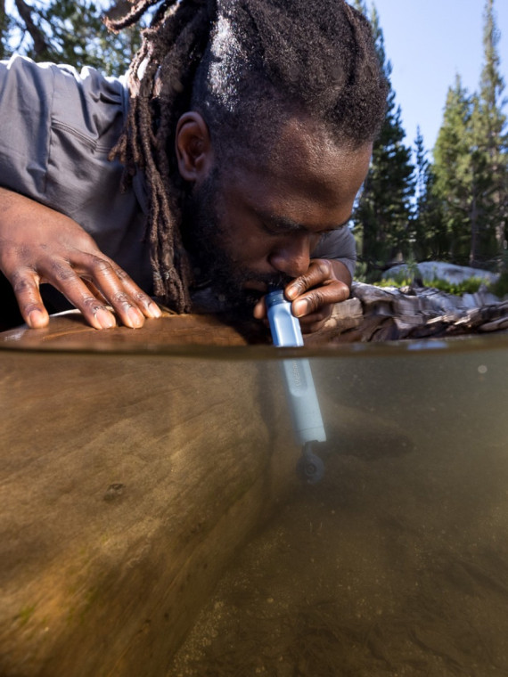 LifeStraw Filtr uzdatniający do wody Peak Personal Niebieski