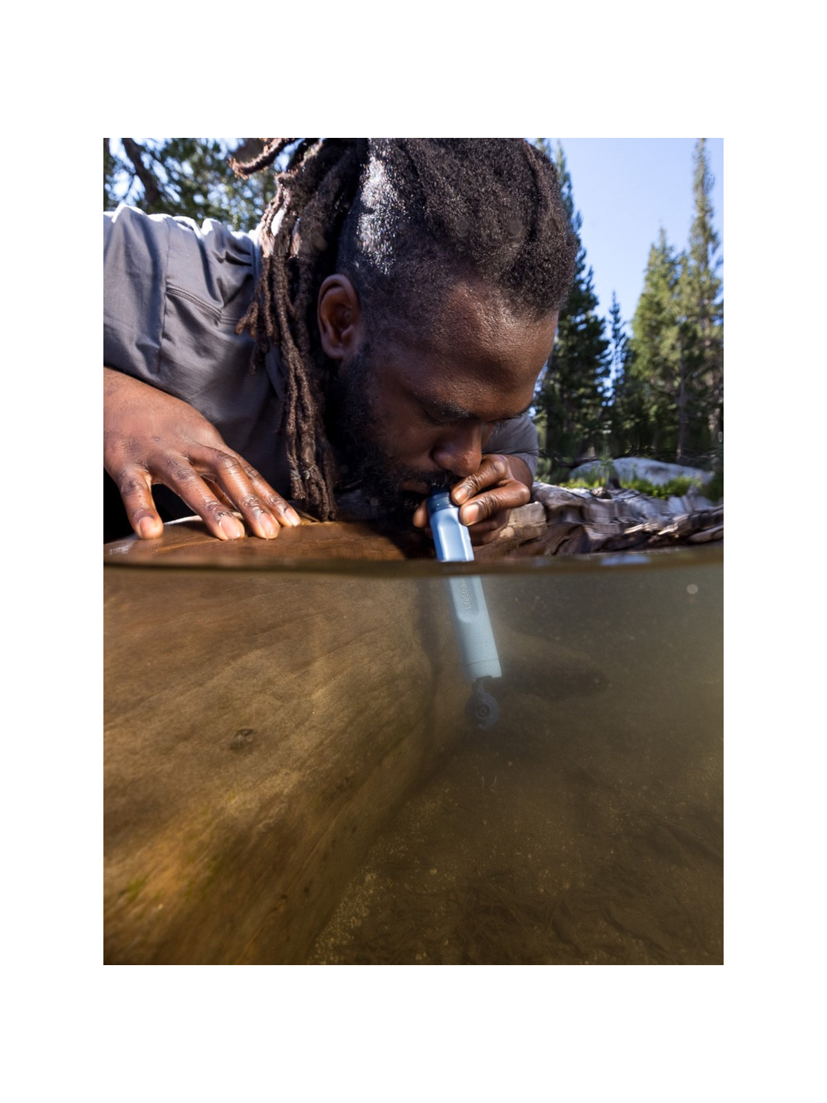 LifeStraw Filtr uzdatniający do wody Peak Personal Niebieski