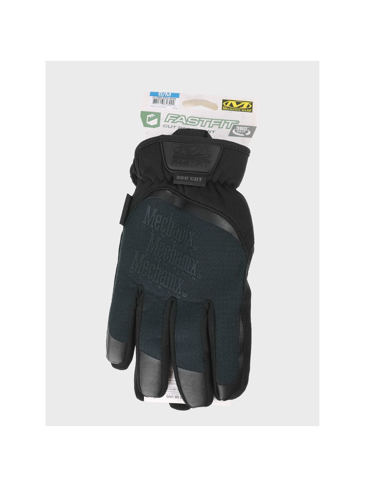 MECHANIX WEAR Rękawice Ochronne Taktyczne Antyprzecięciowe FastFit Covert Czarne XXL