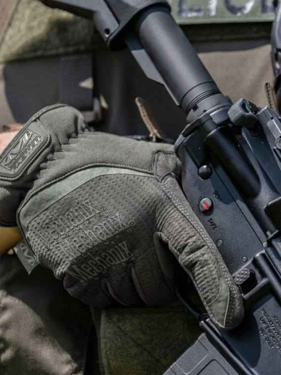 MECHANIX WEAR Rękawice taktyczne FASTFIT Oliwkowe L