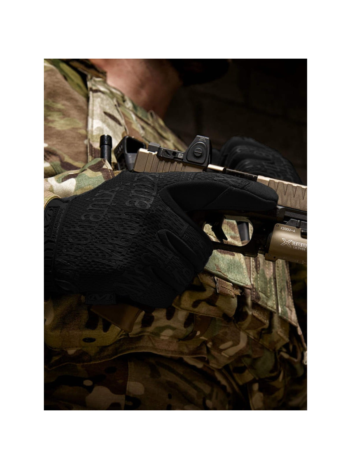 MECHANIX WEAR Rękawice taktyczne THE ORIGINAL Czarne XXL