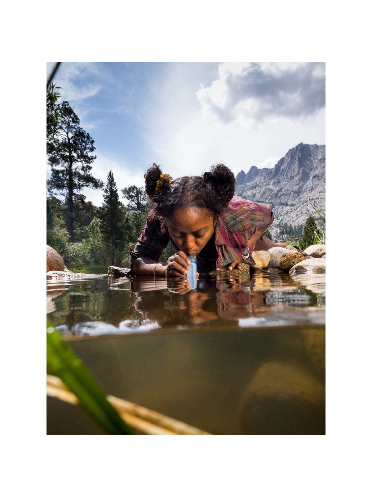 LifeStraw Filtr uzdatniający do wody Peak Personal Niebieski