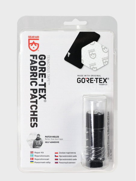 GearAid Łatki łaty do naprawy odzieży Gore-Tex Czarne