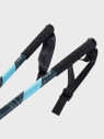 MARTES SPORT Kije trekkingowe nordic walking składane antywstrząsowe TAURUS Niebieskie