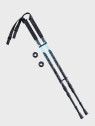 MARTES SPORT Kije trekkingowe nordic walking składane antywstrząsowe TAURUS Niebieskie