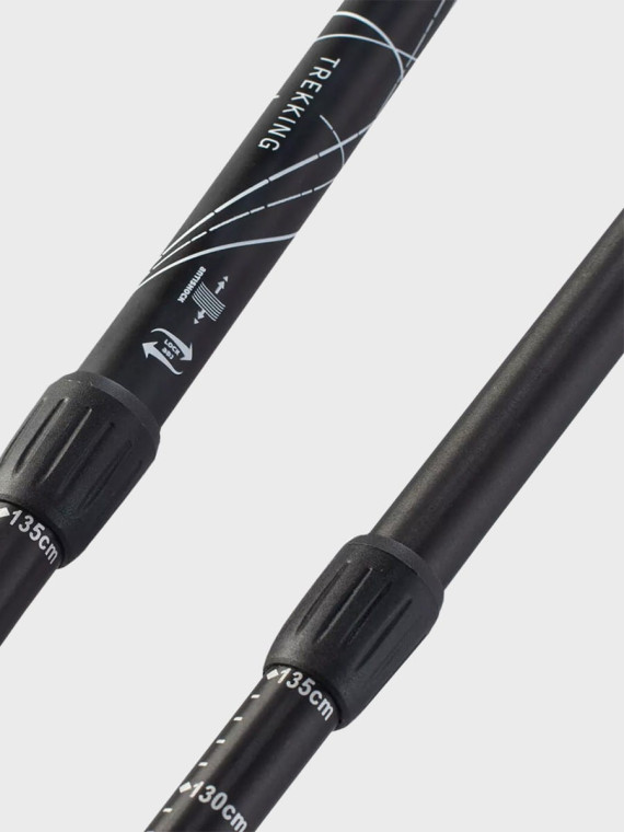 MARTES SPORT Kije trekkingowe nordic walking składane antywstrząsowe TAURUS Niebieskie