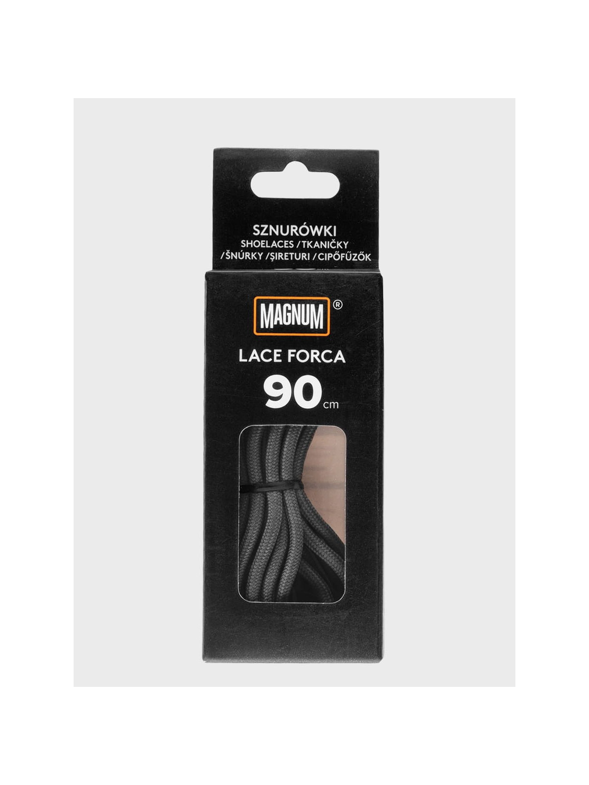 MAGNUM SZNURÓWKI SZNUROWADŁA DO BUTÓW LACE FORCA Ciemnoszare 180