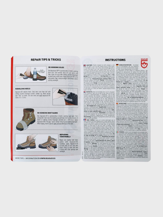 GearAid Klej uretanowy do butów Aquasure+SR 28g Bezbarwny