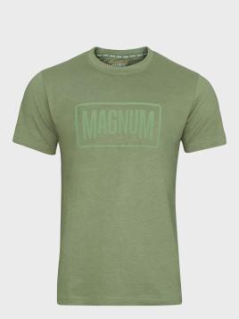 MAGNUM KOSZULKA T-SHIRT ESSENTIAL 2.0 OLIWKOWY MELANŻ XXL