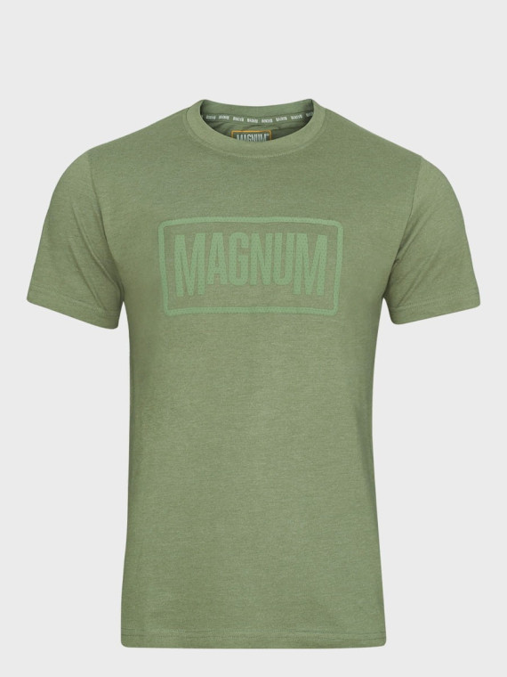 MAGNUM KOSZULKA T-SHIRT ESSENTIAL 2.0 OLIWKOWY MELANŻ XXL