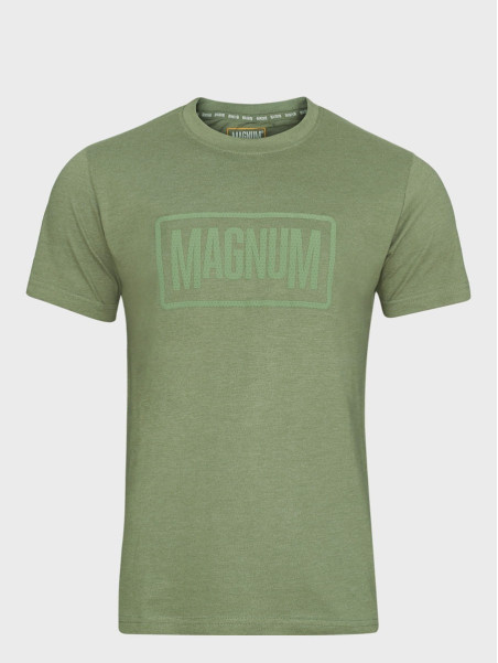 MAGNUM KOSZULKA T-SHIRT ESSENTIAL 2.0 OLIWKOWY MELANŻ XXL