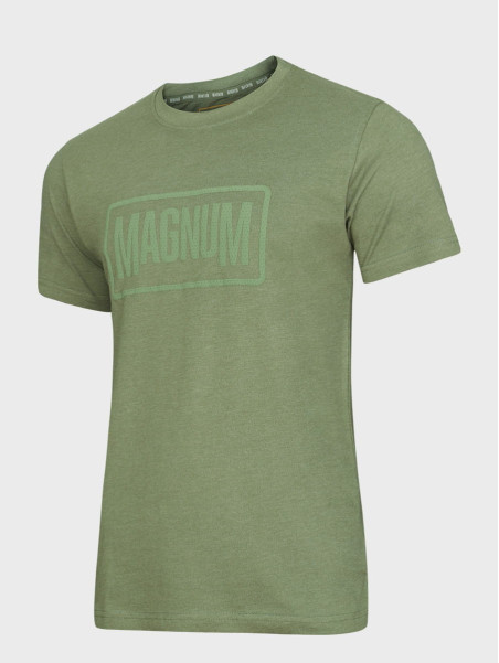 MAGNUM KOSZULKA T-SHIRT ESSENTIAL 2.0 OLIWKOWY MELANŻ XXL