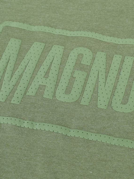 MAGNUM KOSZULKA T-SHIRT ESSENTIAL 2.0 OLIWKOWY MELANŻ XXL