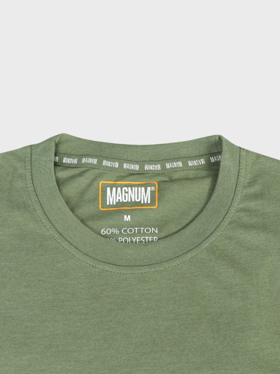 MAGNUM KOSZULKA T-SHIRT ESSENTIAL 2.0 OLIWKOWY MELANŻ XXL