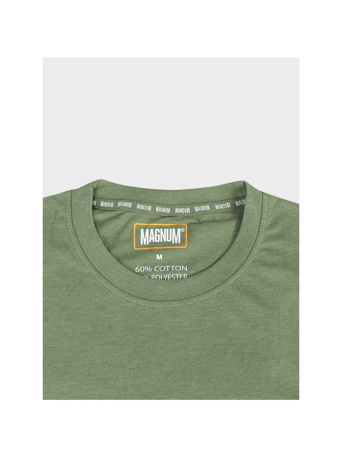 MAGNUM KOSZULKA T-SHIRT ESSENTIAL 2.0 OLIWKOWY MELANŻ XXL