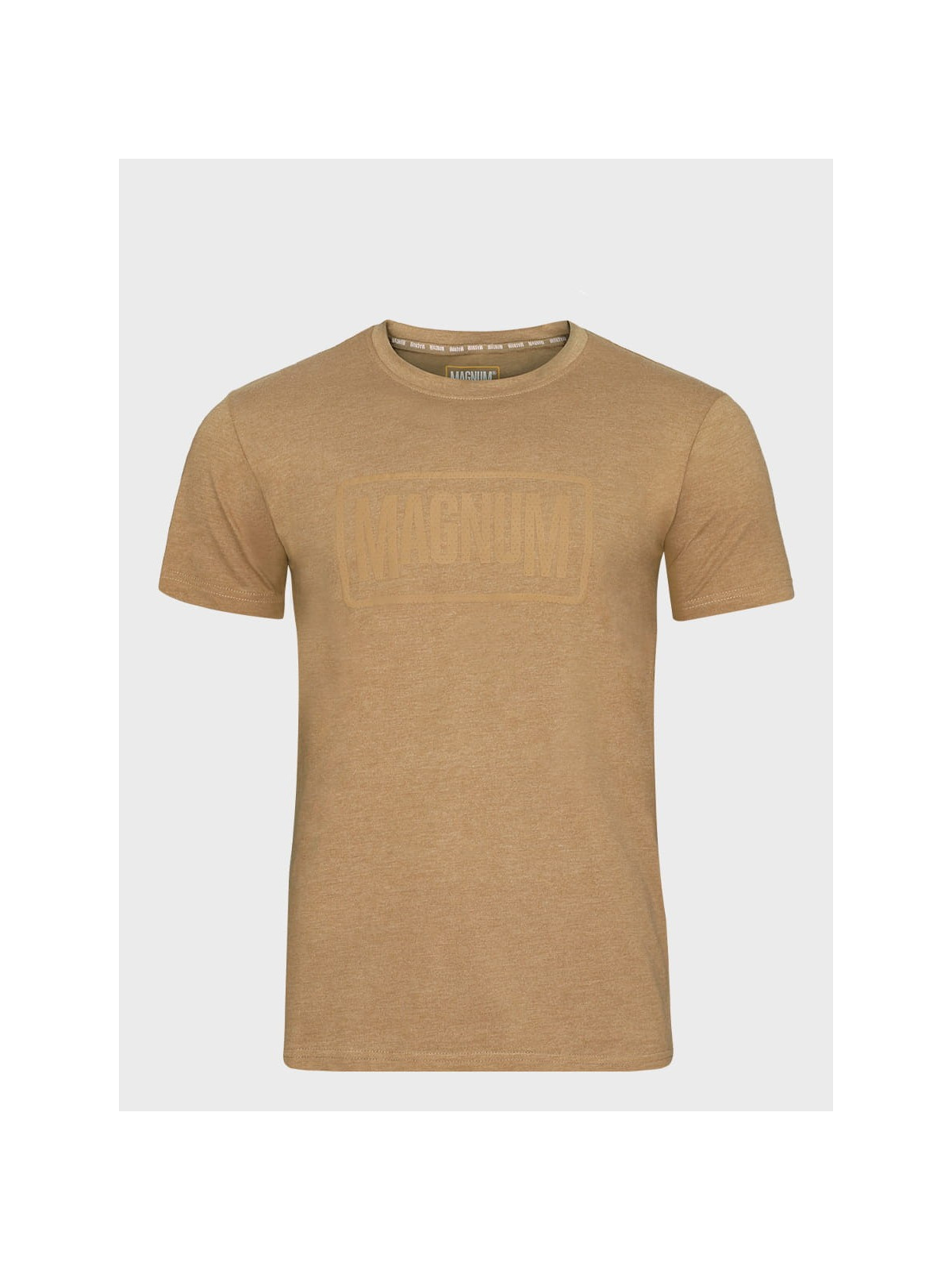 MAGNUM KOSZULKA T-SHIRT ESSENTIAL 2.0 ŻÓŁTY MELANŻ XXL