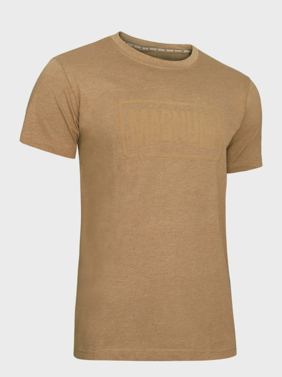 MAGNUM KOSZULKA T-SHIRT ESSENTIAL 2.0 ŻÓŁTY MELANŻ XXL