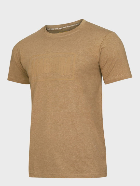 MAGNUM KOSZULKA T-SHIRT ESSENTIAL 2.0 ŻÓŁTY MELANŻ XXL
