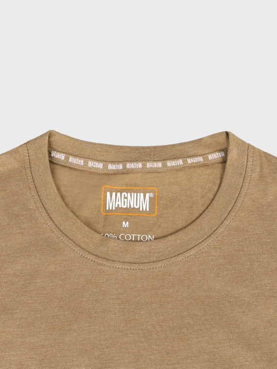 MAGNUM KOSZULKA T-SHIRT ESSENTIAL 2.0 ŻÓŁTY MELANŻ XXL