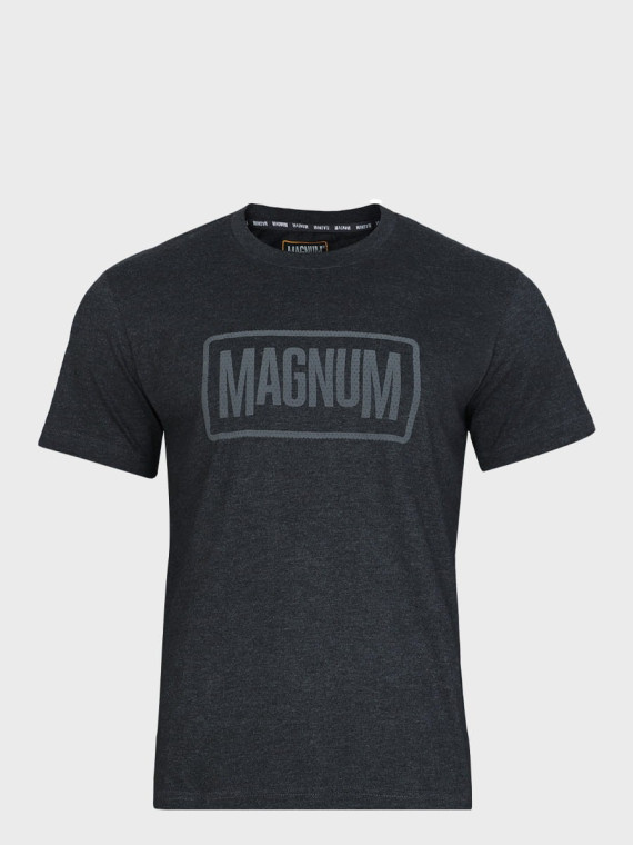 MAGNUM KOSZULKA T-SHIRT ESSENTIAL 2.0 CZARNY MELANŻ XXL