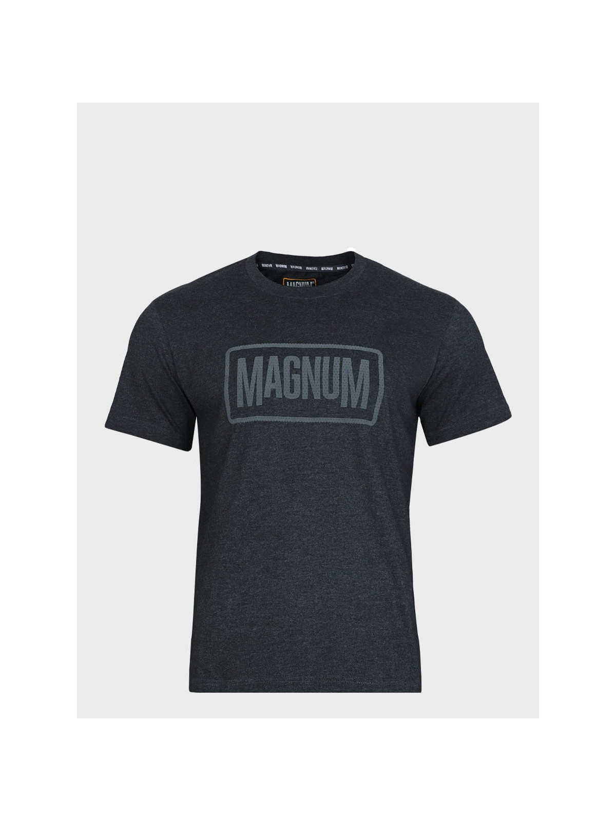 MAGNUM KOSZULKA T-SHIRT ESSENTIAL 2.0 CZARNY MELANŻ XXL