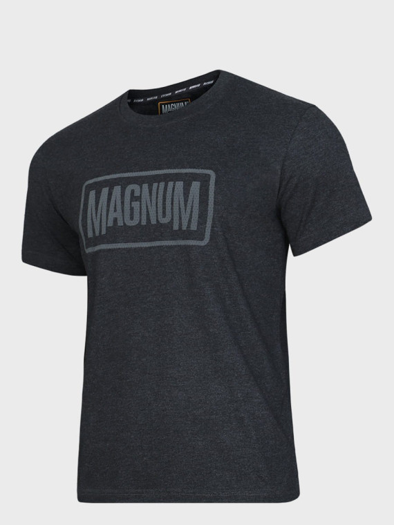 MAGNUM KOSZULKA T-SHIRT ESSENTIAL 2.0 CZARNY MELANŻ XXL