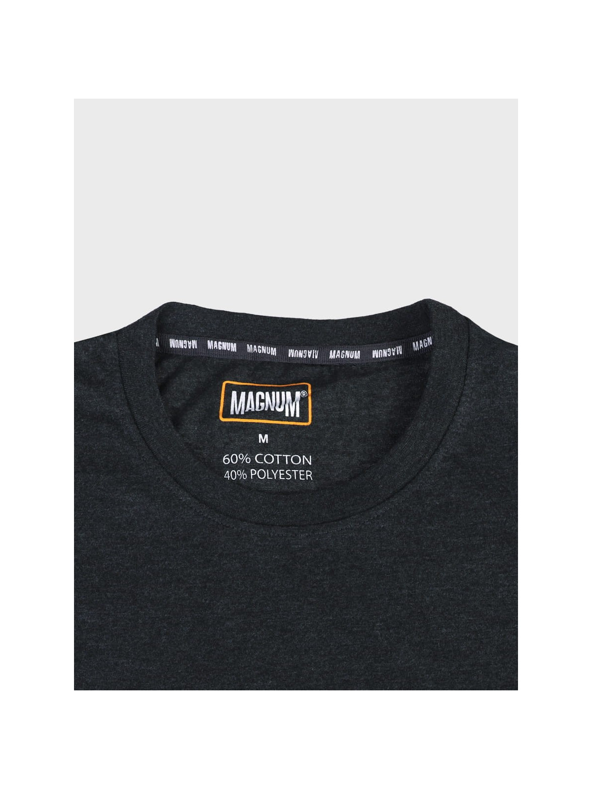 MAGNUM KOSZULKA T-SHIRT ESSENTIAL 2.0 CZARNY MELANŻ XXL