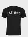 MAGNUM Koszulka męska T-shirt ELLIB bawełniana czarna XXL
