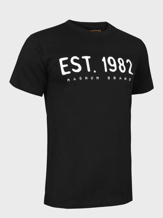 MAGNUM Koszulka męska T-shirt ELLIB bawełniana czarna XXL