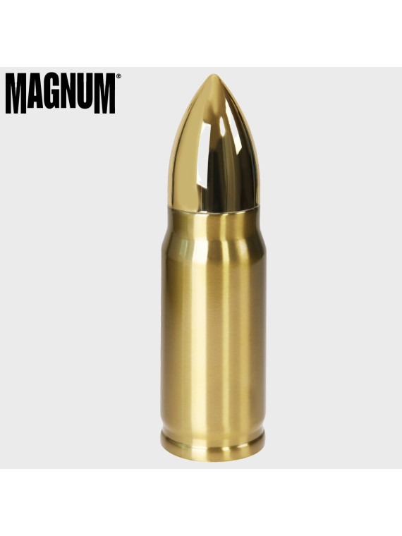 MAGNUM TERMOS PRÓŻNIOWY BULLET NABÓJ 350ml ZŁOTY