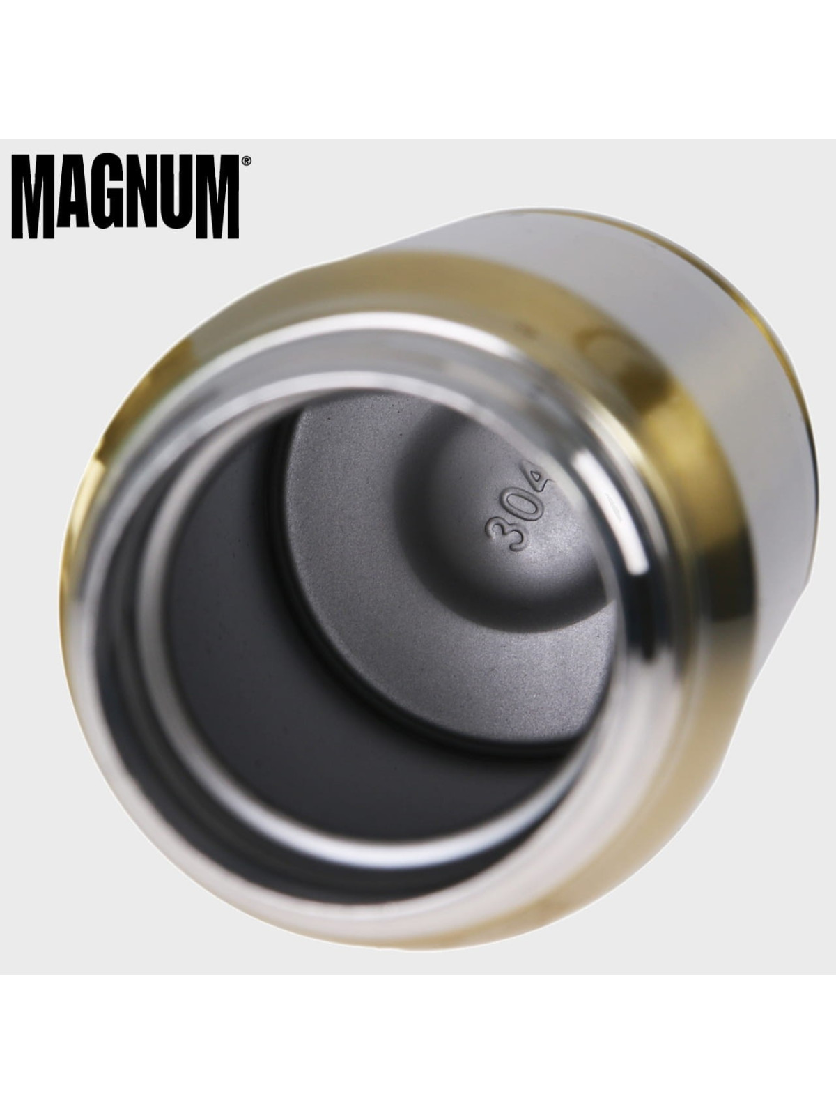 MAGNUM TERMOS PRÓŻNIOWY BULLET NABÓJ 350ml ZŁOTY