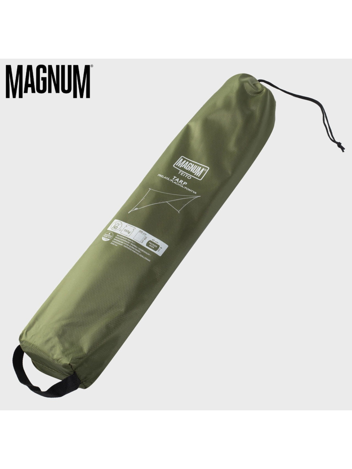 MAGNUM TARP TEITO PLANDEKA PŁACHTA OLIWKOWA