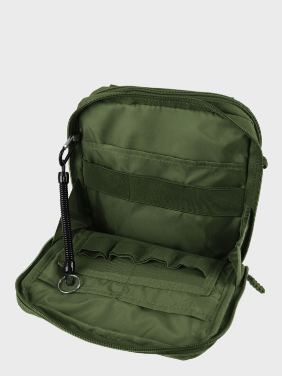 MAGNUM ORGANIZER SASZETKA NA RAMIĘ POCKET OLIWKOWY