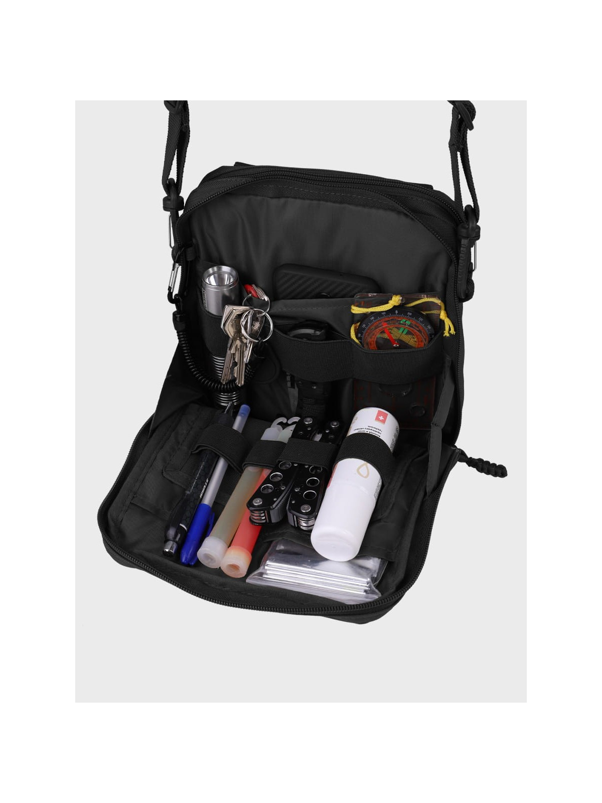 MAGNUM ORGANIZER SASZETKA NA RAMIĘ POCKET CZARNY
