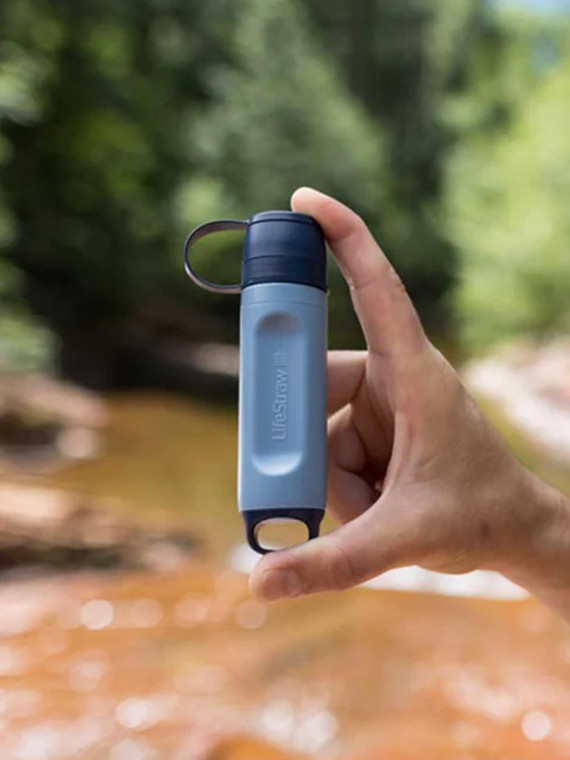LifeStraw Filtr uzdatniający do wody Peak Solo Niebieski