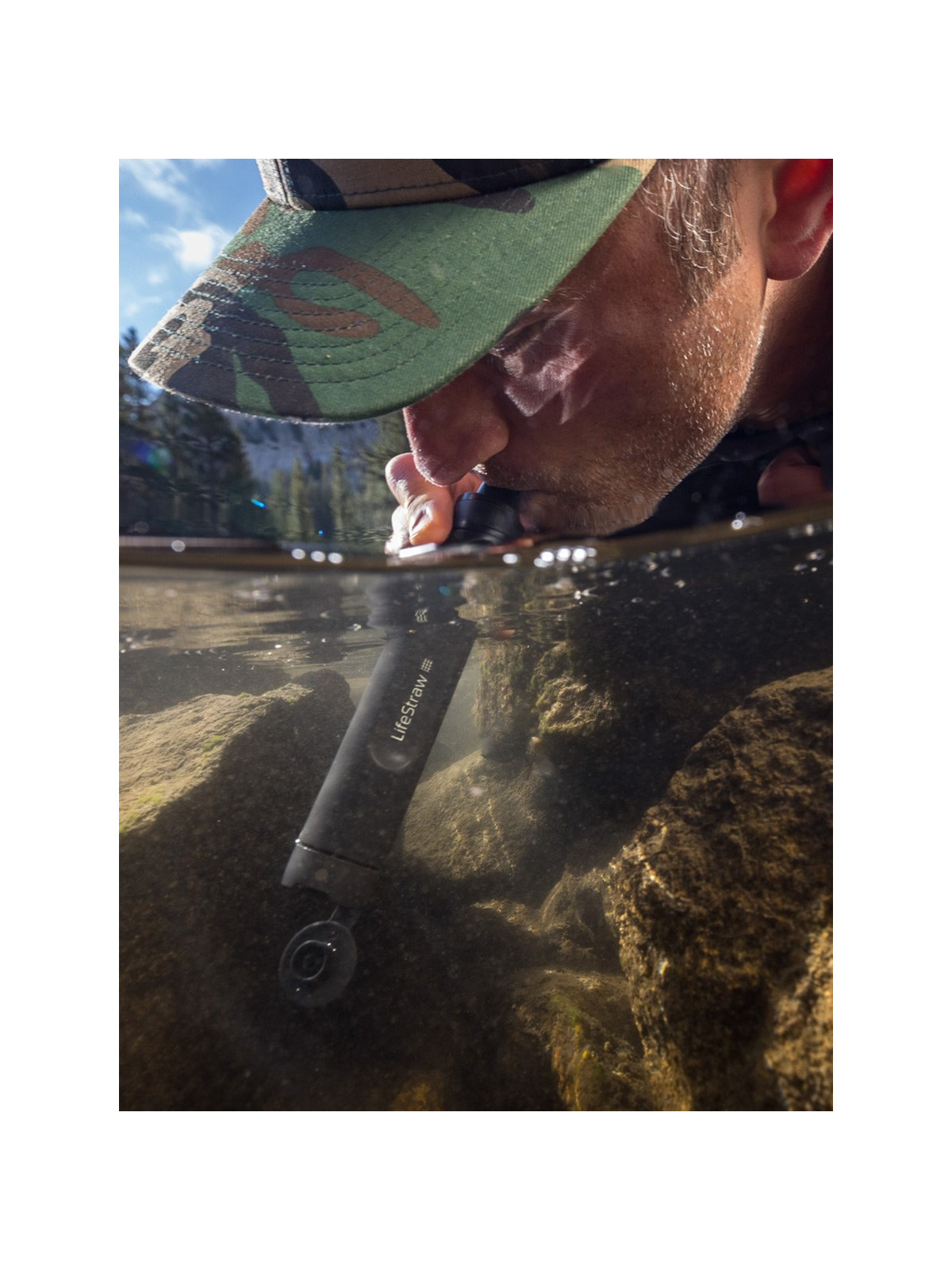 LifeStraw Filtr uzdatniający do wody Peak Personal Ciemnoszary