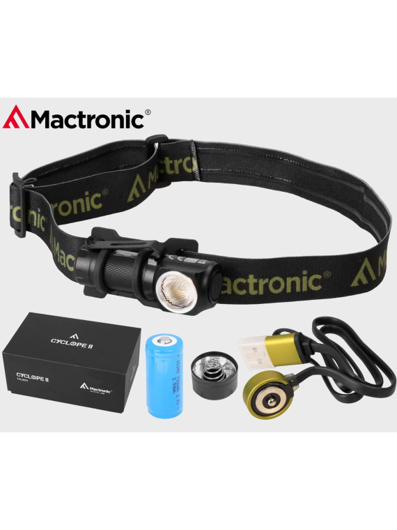 MACTRONIC LATARKA CZOŁOWA EDC CYCLOPE II 600 LM