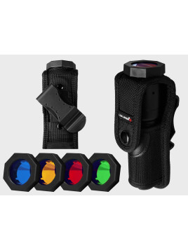 LEDLENSER ZESTAW POKROWIEC NA LATARKĘ + FILTRY 4 KOLORY