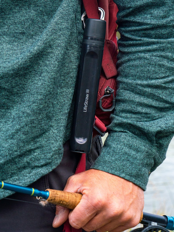 LifeStraw Filtr uzdatniający do wody Peak Personal Ciemnoszary