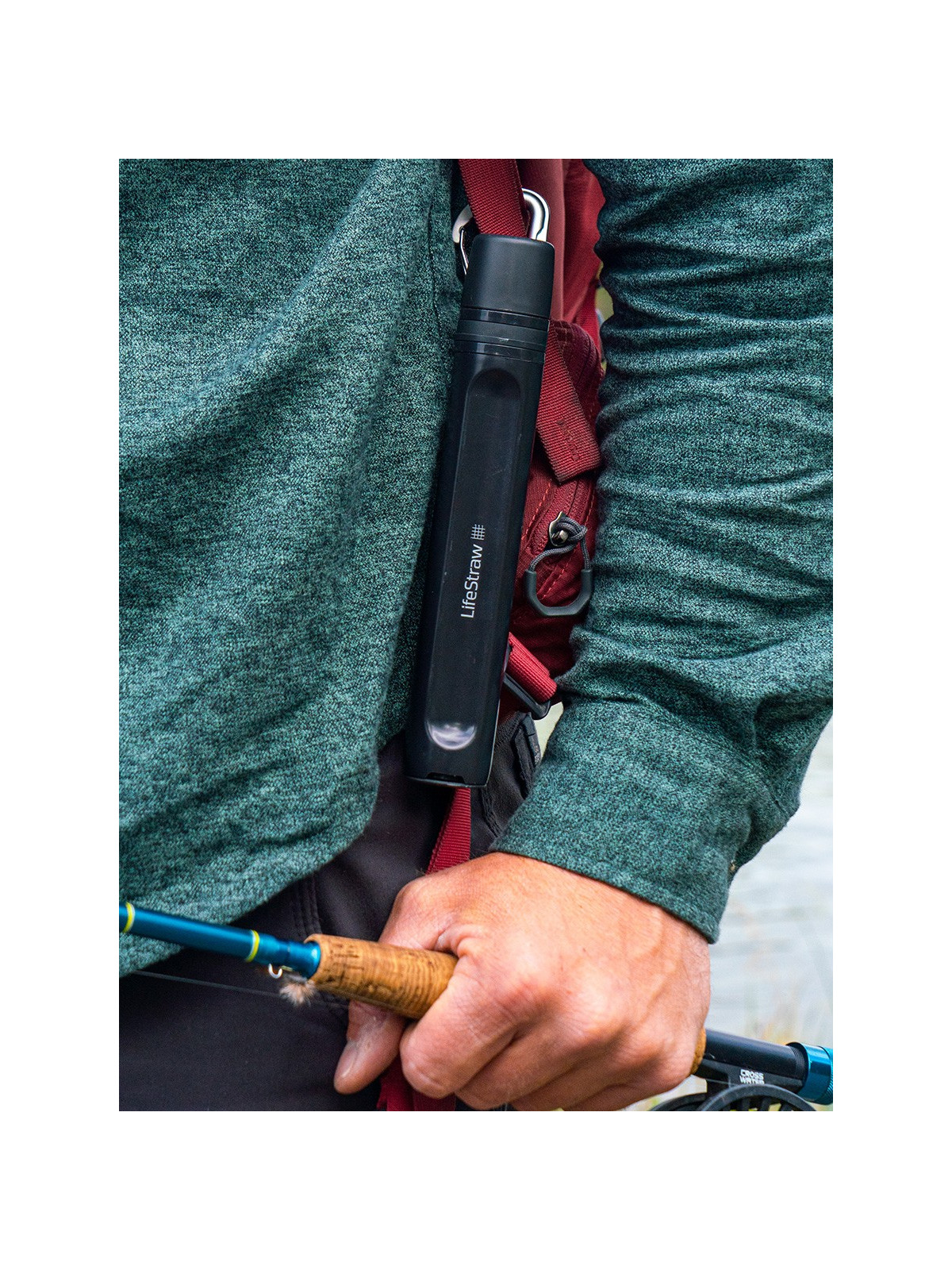 LifeStraw Filtr uzdatniający do wody Peak Personal Ciemnoszary