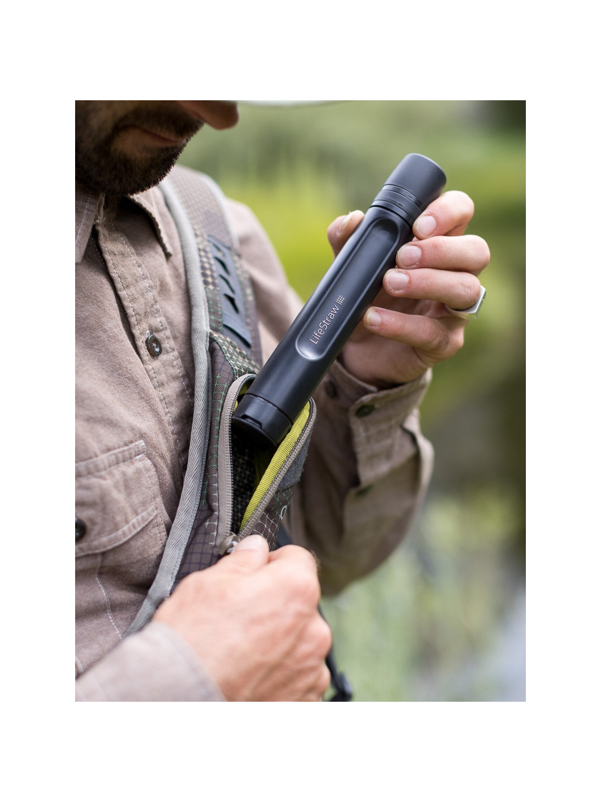 LifeStraw Filtr uzdatniający do wody Peak Personal Ciemnoszary