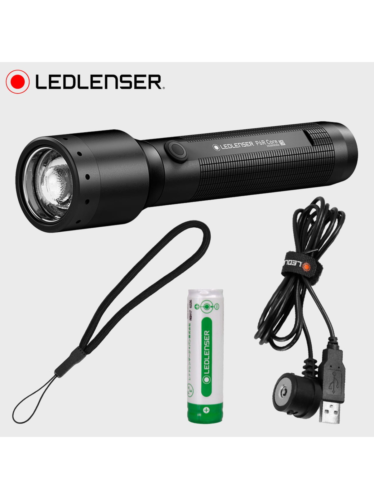 LEDLENSER LATARKA P6R CORE 1000LM AKUMULATOROWA CZARNA