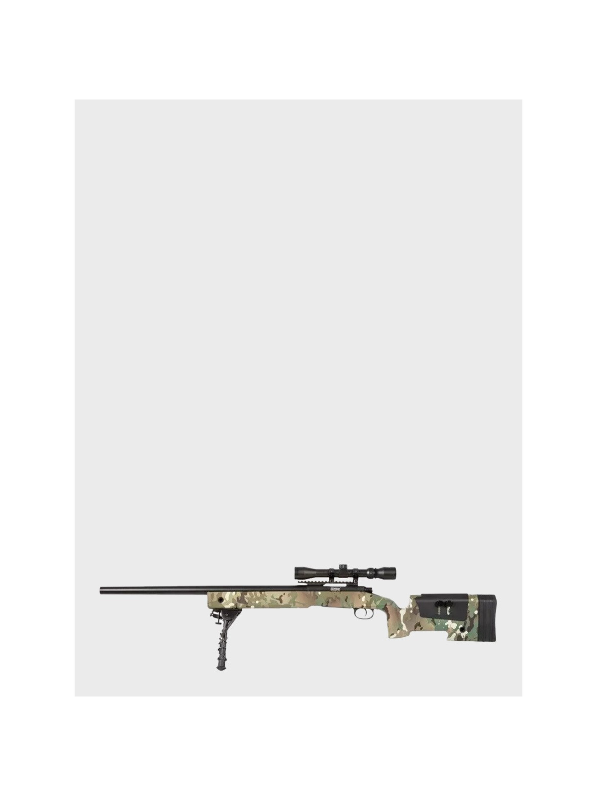 SPECNA ARMS Replika Karabinu Wyborowego SA-S02 CORE High Velocity z lunetą i dwójnogiem Multicam