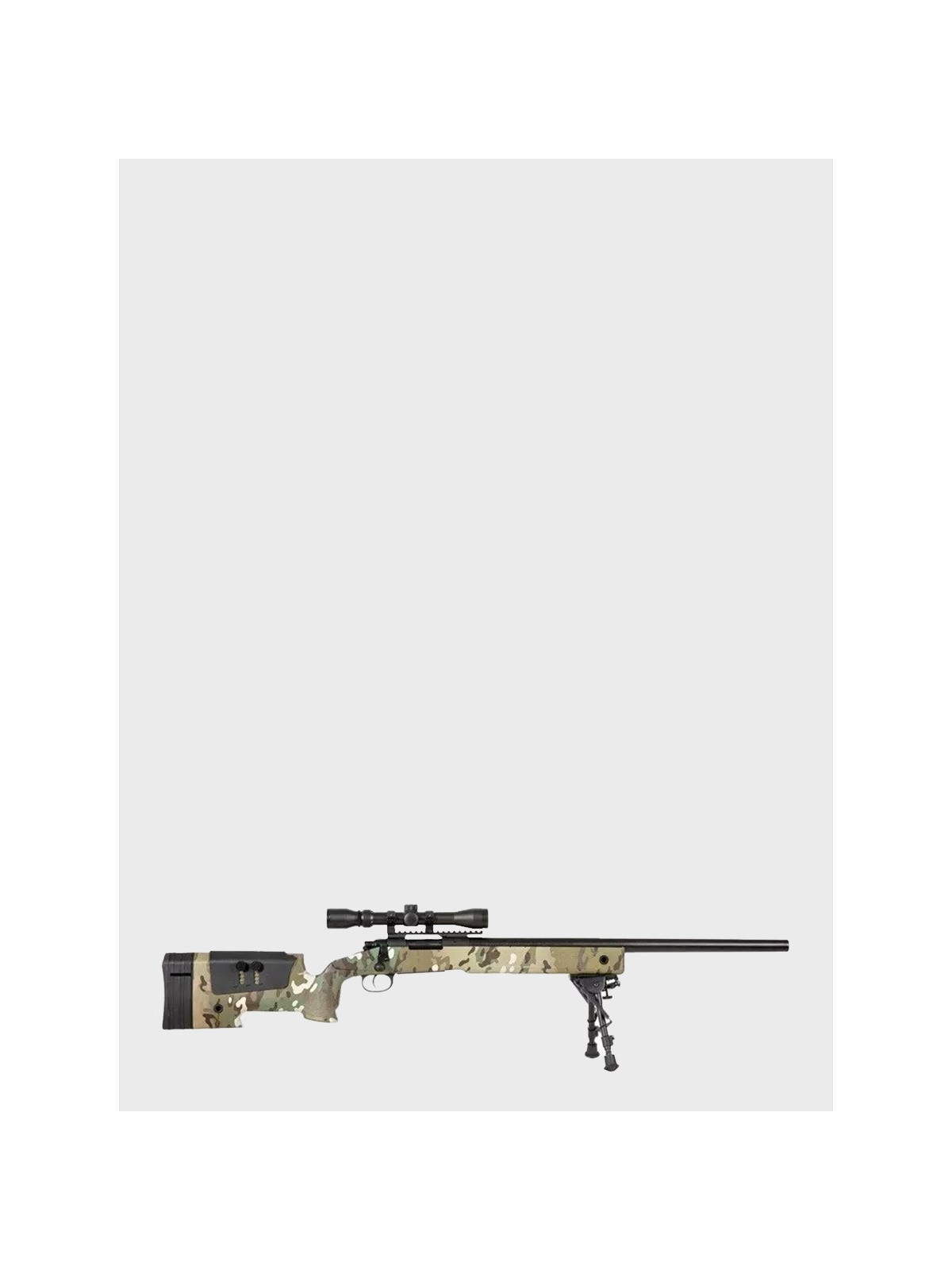 SPECNA ARMS Replika Karabinu Wyborowego SA-S02 CORE High Velocity z lunetą i dwójnogiem Multicam
