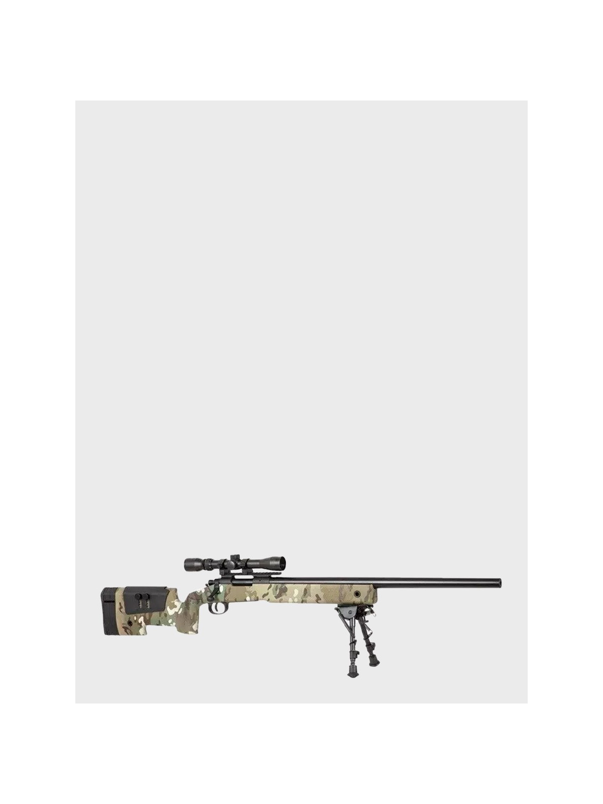 SPECNA ARMS Replika Karabinu Wyborowego SA-S02 CORE High Velocity z lunetą i dwójnogiem Multicam