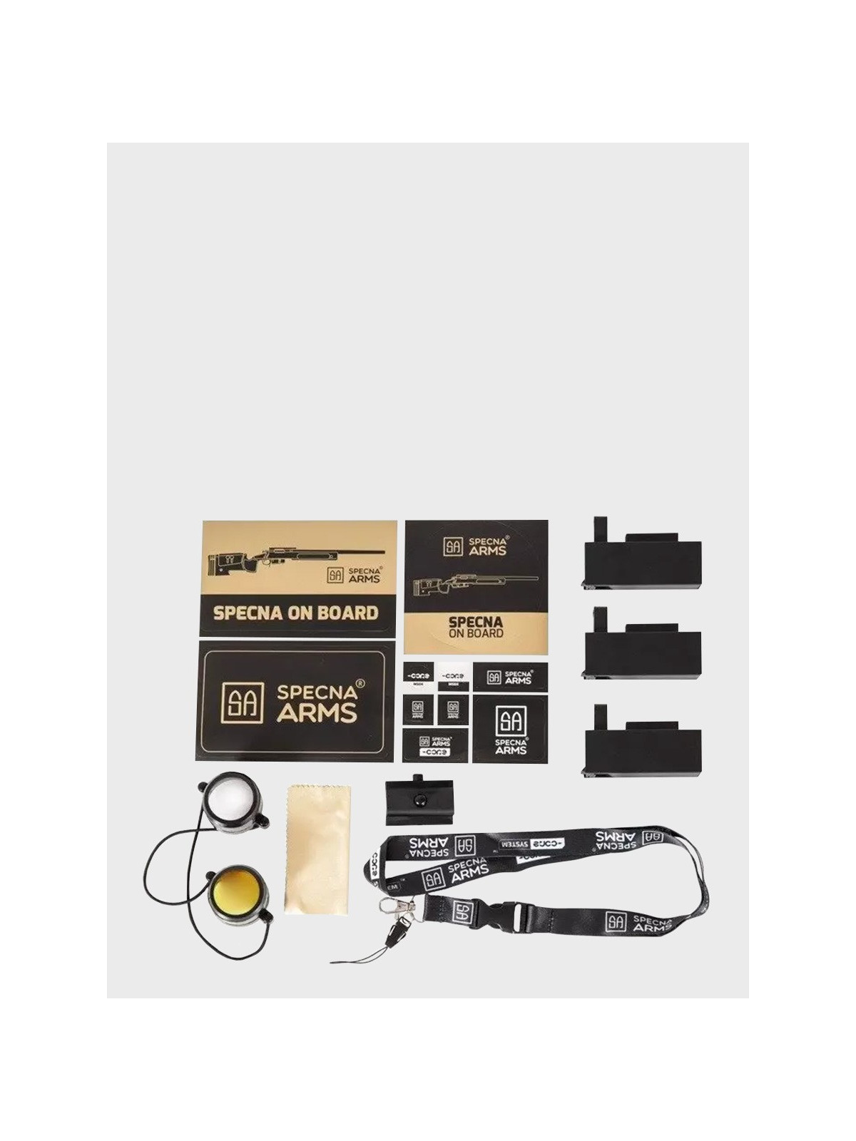 SPECNA ARMS Replika Karabinu Wyborowego SA-S02 CORE High Velocity z lunetą i dwójnogiem Multicam
