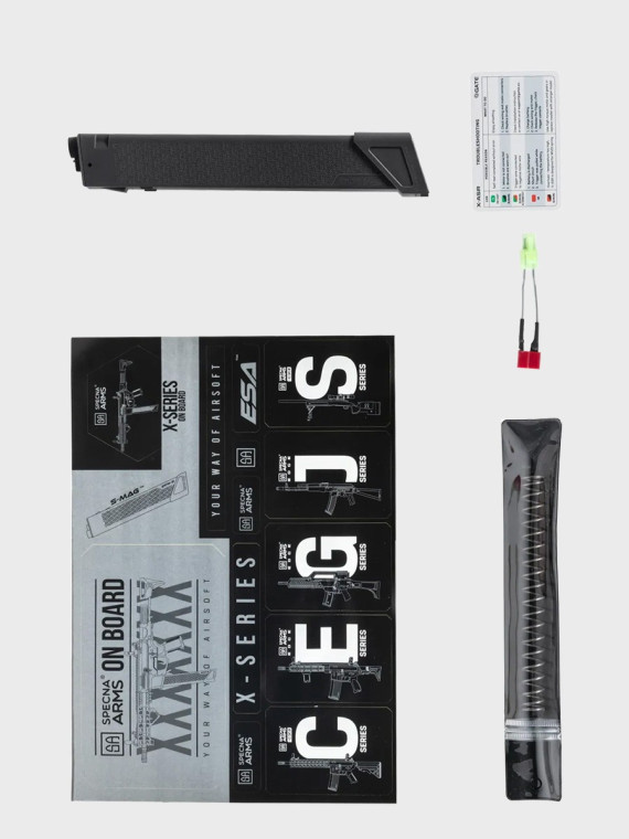 SPECNA ARMS Karabinek szturmowy ASG replika SA-FX01 FLEX Gen.2  GATE X-ASR Czarny