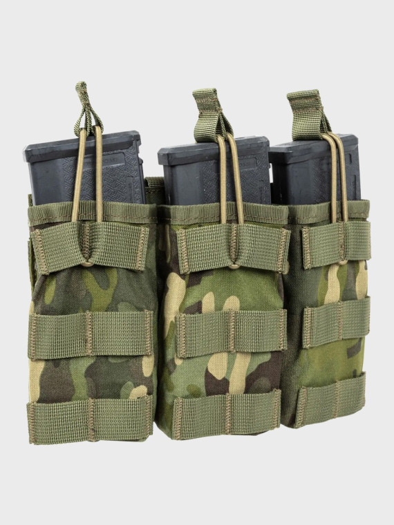 SPECNA ARMS Potrójna Ładownica Open na magazynki M4/M16 Tactical Multicam Tropic