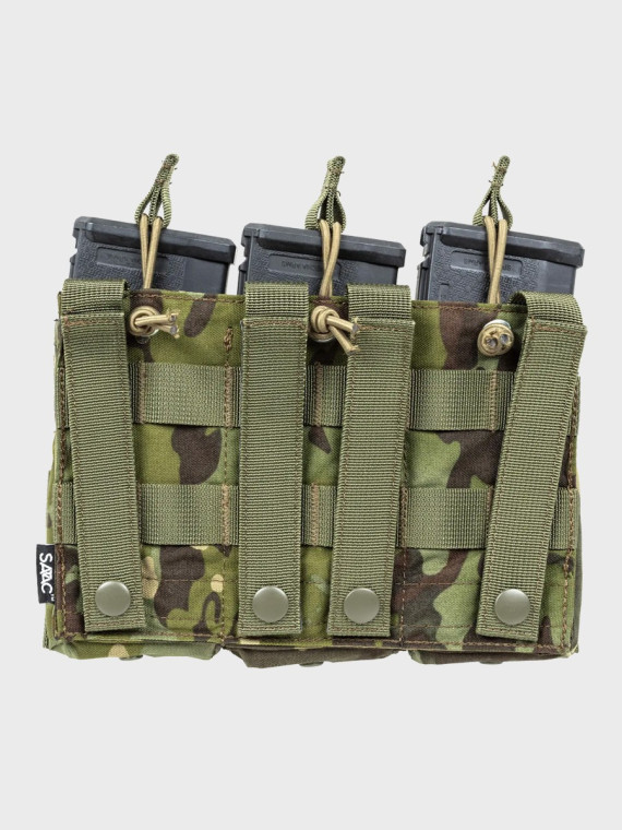 SPECNA ARMS Potrójna Ładownica Open na magazynki M4/M16 Tactical Multicam Tropic